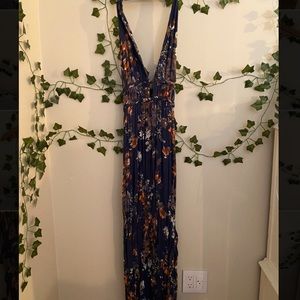 Long floral dress